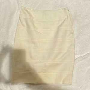 White House black market white skirt size 2